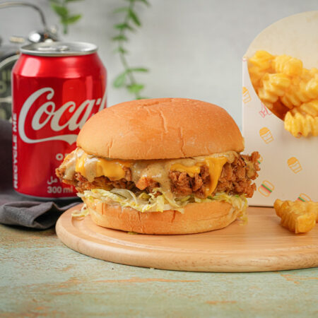 Combo Crispy Chicken Burger